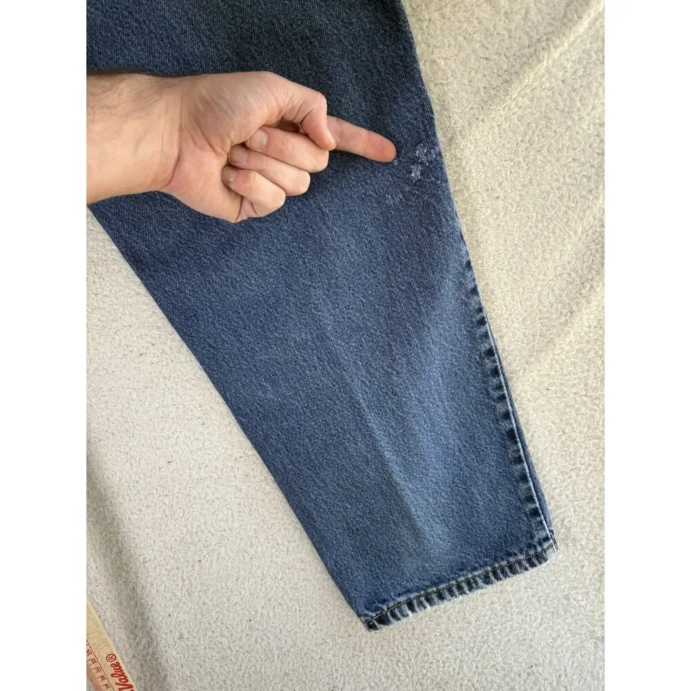 Vintage Levis Jeans Mens 36x30 Blue 550 Relaxed Fit Denim Made In USA Red Tab